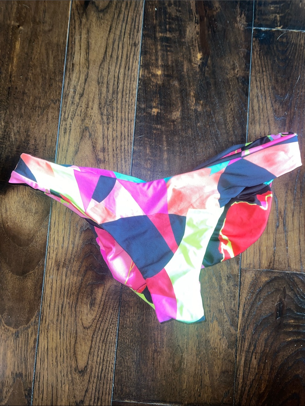 Maaji Neon Floral Bikini Bottom